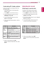 Preview for 21 page of LG 42WS50BS Owner'S Manual