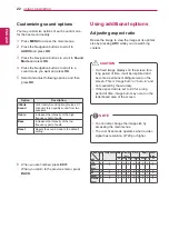 Preview for 22 page of LG 42WS50BS Owner'S Manual