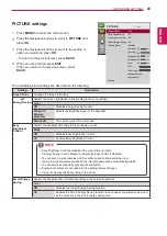 Preview for 43 page of LG 42WS50BS Owner'S Manual