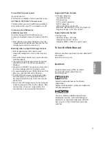 Preview for 21 page of LG 43LF5400 Easy Setup Manual