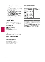 Preview for 22 page of LG 43LF6350 Easy Setup Manual