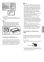 Preview for 21 page of LG 43LH5700 Easy Setup Manual