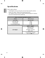 Preview for 20 page of LG 43LH570V Owner'S Manual