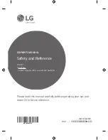 Preview for 1 page of LG 43lh595t Owner'S Manual