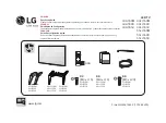 Предварительный просмотр 1 страницы LG 43LJ5500 Easy Setup Manual