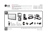 Предварительный просмотр 1 страницы LG 43LT560H0UA Easy Setup Manual