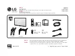 Предварительный просмотр 1 страницы LG 43LU660H Owner'S Manual