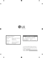 Предварительный просмотр 69 страницы LG 43LV640S Owner'S Manual