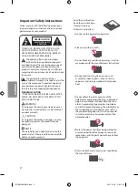 Предварительный просмотр 2 страницы LG 43LX770H Owner'S Manual