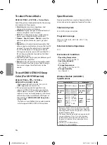 Предварительный просмотр 16 страницы LG 43LX770H Owner'S Manual