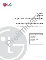 LG 43LX770M Commercial Mode Setup Manual предпросмотр