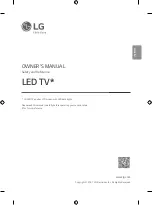 Предварительный просмотр 23 страницы LG 43NANO76 Series Owner'S Manual