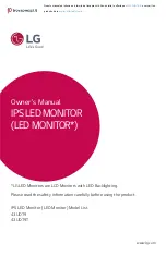 LG 43UD79 Owner'S Manual preview