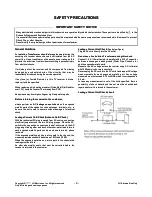 Предварительный просмотр 3 страницы LG 43UF640 SERIES Service Manual