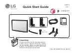 Предварительный просмотр 1 страницы LG 43UF640T-TA Quick Start Manual