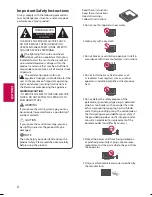 Предварительный просмотр 2 страницы LG 43UF6800 Series Owner'S Manual