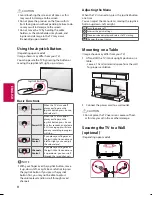 Предварительный просмотр 8 страницы LG 43UF6800 Series Owner'S Manual