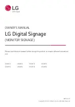 Предварительный просмотр 1 страницы LG 43UH5J Owner'S Manual