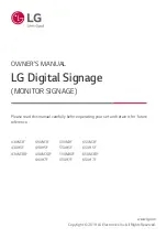 Предварительный просмотр 1 страницы LG 43UHSF Owner'S Manual