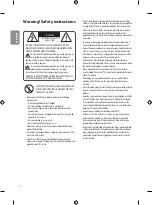 Предварительный просмотр 14 страницы LG 43UJ62 Series Owner'S Manual