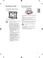 Предварительный просмотр 19 страницы LG 43UJ630T-TA Owner'S Manual