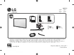 Предварительный просмотр 1 страницы LG 43UJ634V-ZD Owner'S Manual