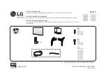 LG 43UJ6500 Easy Setup Manual предпросмотр