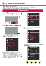 Предварительный просмотр 37 страницы LG 43UJ6500 Easy Setup Manual