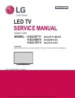 LG 43UJ655V Service Manual предпросмотр