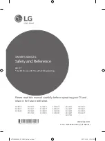 Preview for 1 page of LG 43UJ6560 Owner'S Manual