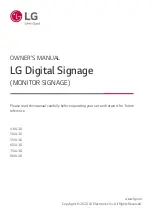 Предварительный просмотр 1 страницы LG 43UL3G Owner'S Manual