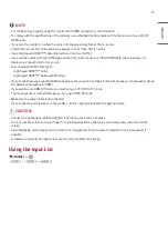 Предварительный просмотр 15 страницы LG 43UL3G Owner'S Manual