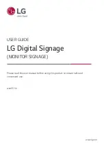 Предварительный просмотр 1 страницы LG 43UL3J-E.AEU User Manual