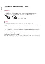 Предварительный просмотр 6 страницы LG 43UL3J-E Owner'S Manual