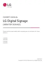 LG 43UM3DG Owner'S Manual предпросмотр