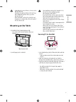 Предварительный просмотр 9 страницы LG 43UM731C0DA Safety And Reference