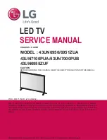 LG 43UN6950ZUA Service Manual предпросмотр