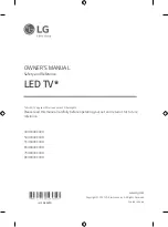 Предварительный просмотр 9 страницы LG 43UR340C9UD Easy Setup Manual