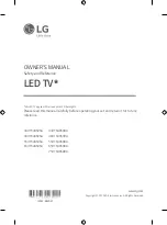 Предварительный просмотр 9 страницы LG 43UT640S0DA Easy Setup Manual