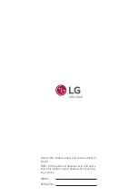 Предварительный просмотр 20 страницы LG 43UU64 Series Owner'S Manual