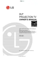Preview for 1 page of LG 44SZ51D Owner'S Manual