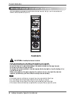 Preview for 8 page of LG 456394 Owner'S Manual