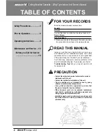 Preview for 2 page of LG 458004 Owner'S Manual