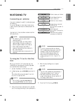 Предварительный просмотр 19 страницы LG 47CS56 Series Owner'S Manual