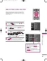 Предварительный просмотр 69 страницы LG 47LB1DA Owner'S Manual