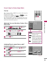 Предварительный просмотр 35 страницы LG 47LB2DE Series Owner'S Manual