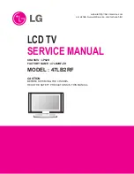 LG 47LB2RF Service Manual предпросмотр