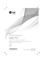 LG 47LB56 Series Owner'S Manual предпросмотр