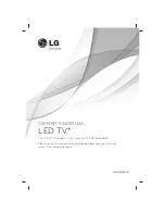 Предварительный просмотр 25 страницы LG 47LB5610-ZC Owner'S Manual