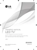 Preview for 3 page of LG 47LB58 Series Owner'S Manual